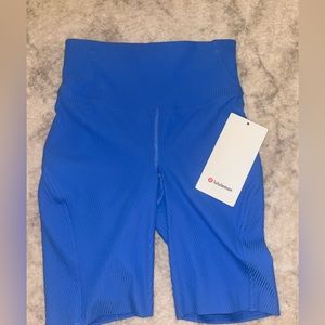 Lululemon Base Pace HT Short 8” Ribbed